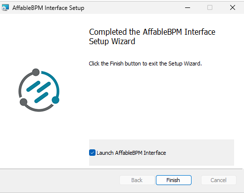 Interface Software installed