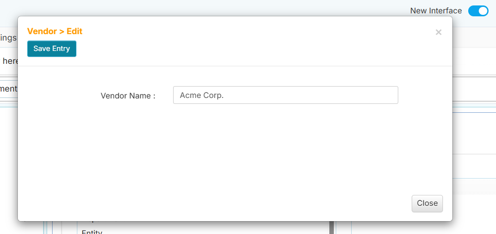 Editing a global field value