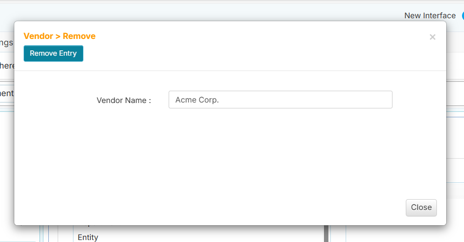 Removing a global field value