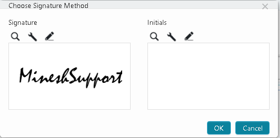 Electronic Signature