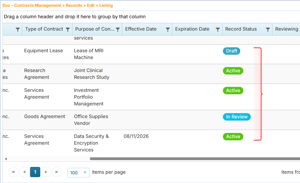 Single Field Add window