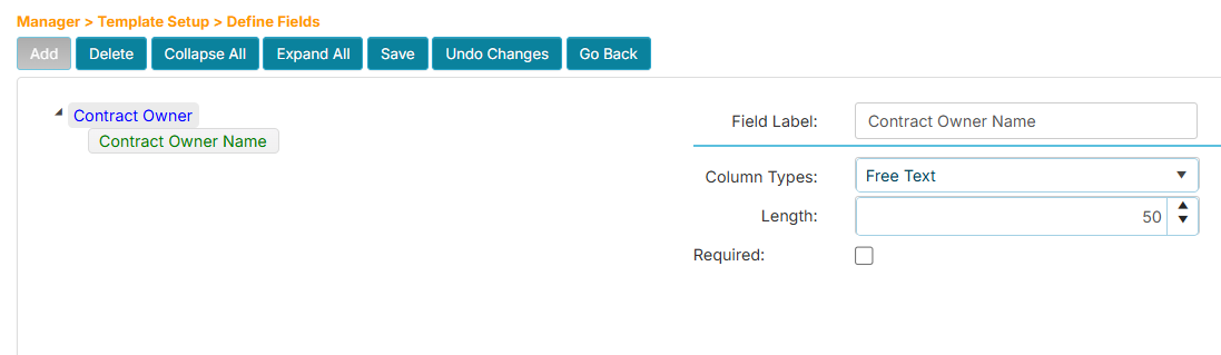 Adding a Free Text subfield to the Dropdown Box/Back field