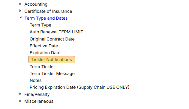 Line field in a new position