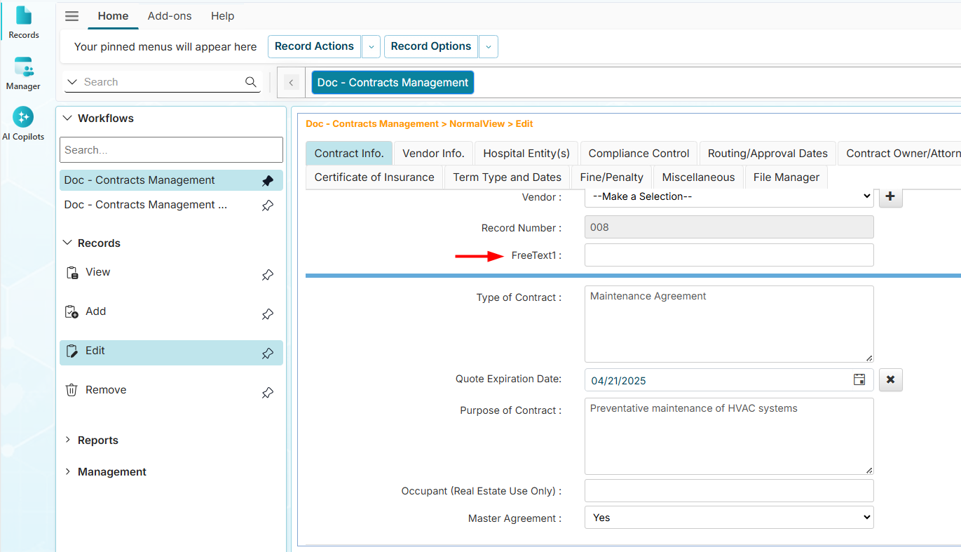 New pinned field in a form display